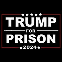 Trump For Prison 2024 Support Trump 4th Of July Short Acrylic Beanie
