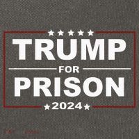 Trump For Prison 2024 Support Trump 4th Of July Cotton Canvas Backpack