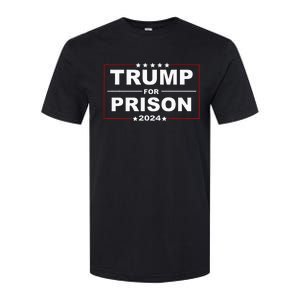 Trump For Prison 2024 Support Trump 4th Of July Softstyle CVC T-Shirt