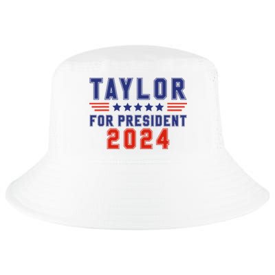 Taylor For President 2024 Funny Taylor First Name Cool Comfort Performance Bucket Hat