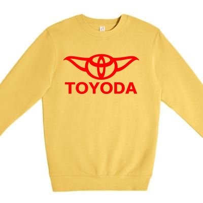 Toyoda Funny Parody Premium Crewneck Sweatshirt