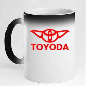 Toyoda Funny Parody 11oz Black Color Changing Mug