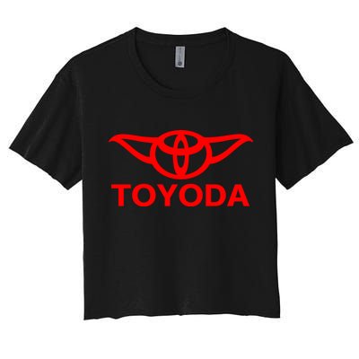 Toyoda Funny Parody Crop Top