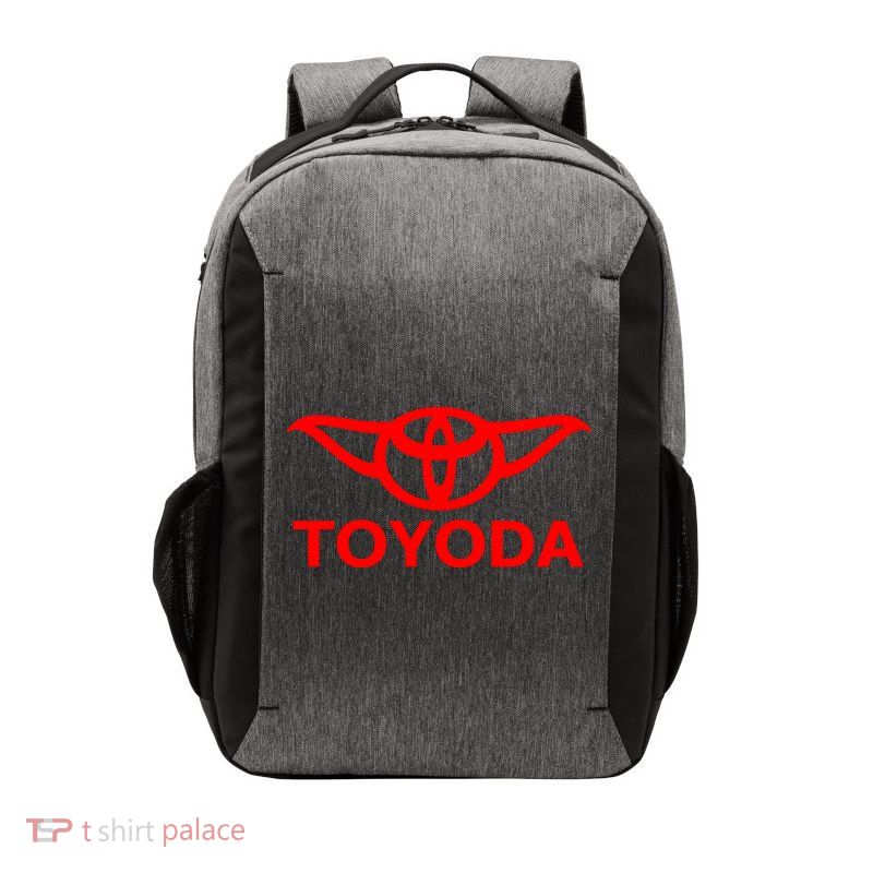 Toyoda Funny Parody Vector Backpack