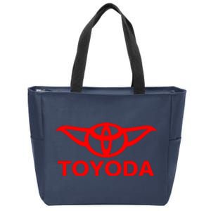 Toyoda Funny Parody Zip Tote Bag