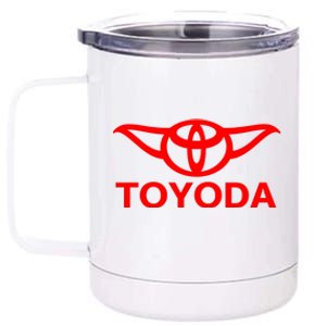 Toyoda Funny Parody 12 oz Stainless Steel Tumbler Cup