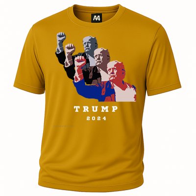 Trump For President 2024 Election Fight Cooling Performance Crew T-Shirt