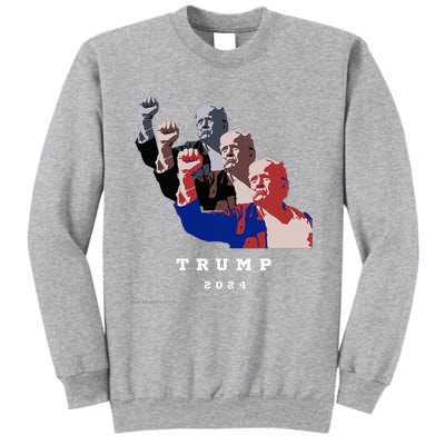 Trump For President 2024 Election Fight Sweatshirt