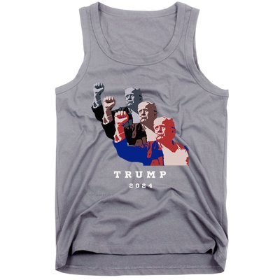 Trump For President 2024 Election Fight Tank Top