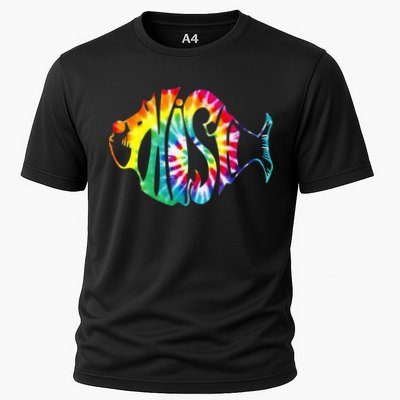 Tie-Dye Fish, Phish-Jam, Fishing Fisherman Performance Shirt