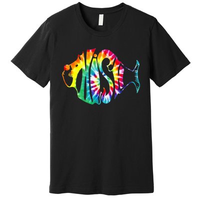 Tie-Dye Fish, Phish-Jam, Fishing Fisherman Premium T-Shirt