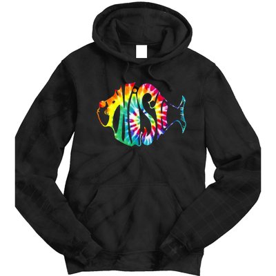 Tie-Dye Fish, Phish-Jam, Fishing Fisherman Tie Dye Hoodie