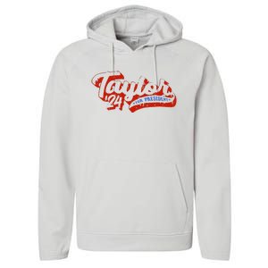 Taylor For President 2024 Funny Taylor First Name Performance Fleece Hoodie