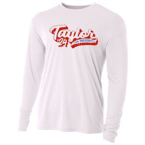 Taylor For President 2024 Funny Taylor First Name Cooling Performance Long Sleeve Crew