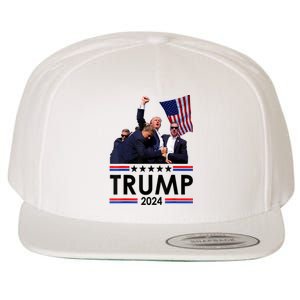 Trump Fist Pump Shot At Trump 2024 Trump Survives Rally Wool Snapback Cap