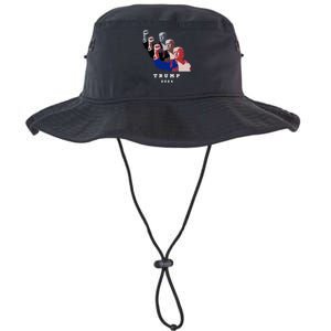 Trump For President 2024 Election Fight Legacy Cool Fit Booney Bucket Hat