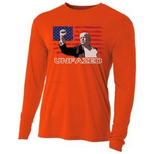 Trump For President 2024 Republican Election Rally Victory Cooling Performance Long Sleeve Crew