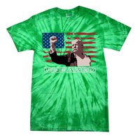 Trump For President 2024 Republican Election Rally Victory Tie-Dye T-Shirt