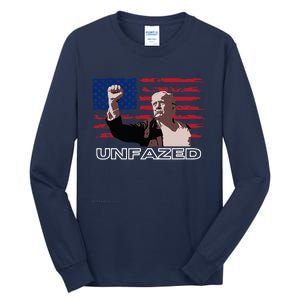 Trump For President 2024 Republican Election Rally Victory Tall Long Sleeve T-Shirt