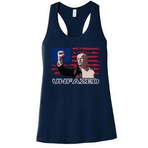 Trump For President 2024 Republican Election Rally Victory Women's Racerback Tank