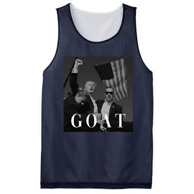 Trump Fist Pump Butler Rally Patriotic Goat Trump Mesh Reversible Basketball Jersey Tank