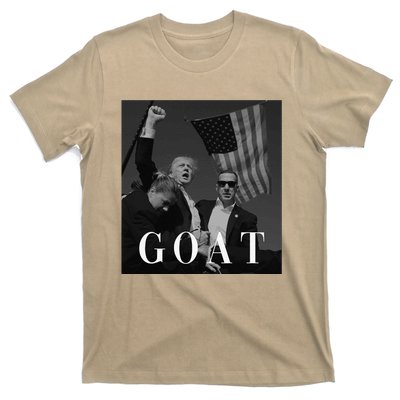 Trump Fist Pump Butler Rally Patriotic Goat Trump T-Shirt