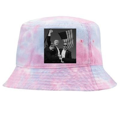 Trump Fist Pump Tie-Dyed Bucket Hat