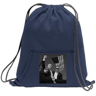 Trump Fist Pump Sweatshirt Cinch Pack Bag