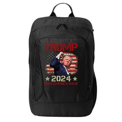 Trump Fist Pump Shot At Trump 2024 Trump Survives Rally City Backpack