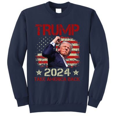 Trump Fist Pump Shot At Trump 2024 Trump Survives Rally Sweatshirt