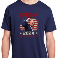 Trump Fist Pump Shot At Trump 2024 Trump Survives Rally Adult ChromaSoft Performance T-Shirt