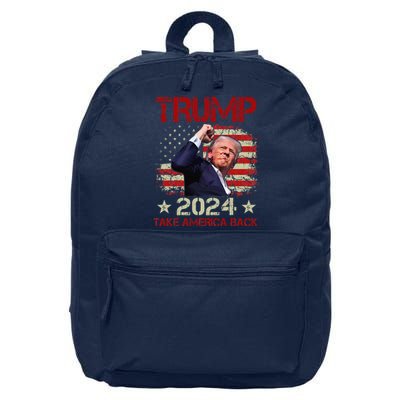 Trump Fist Pump Shot At Trump 2024 Trump Survives Rally 16 in Basic Backpack