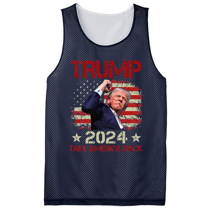 Trump Fist Pump Shot At Trump 2024 Trump Survives Rally Mesh Reversible Basketball Jersey Tank