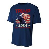 Trump Fist Pump Shot At Trump 2024 Trump Survives Rally Performance Sprint T-Shirt