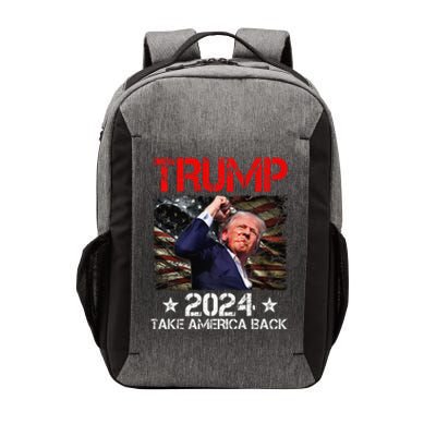 Trump Fist Pump Shot At Trump 2024 Trump Survives Rally Premium Vector Backpack