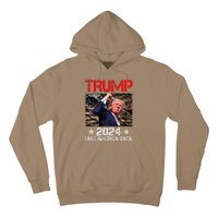 Trump Fist Pump Shot At Trump 2024 Trump Survives Rally Premium Hoodie