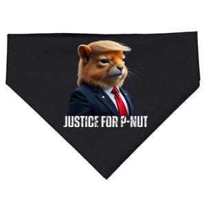 Trump For Pnut The Squirrel Justice For Peanut Trump USA-Made Doggie Bandana