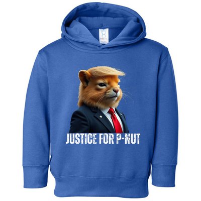 Trump For Pnut The Squirrel Justice For Peanut Trump Toddler Hoodie