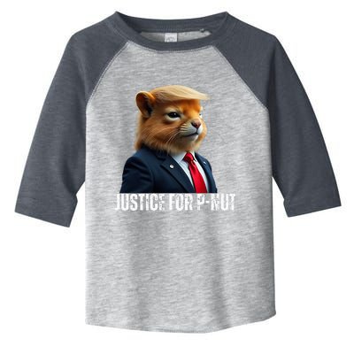 Trump For Pnut The Squirrel Justice For Peanut Trump Toddler Fine Jersey T-Shirt