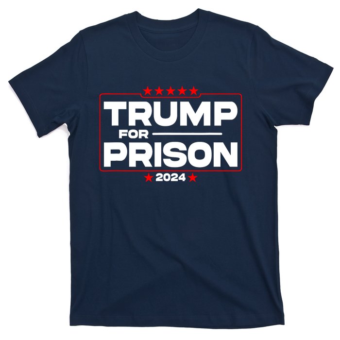 Trump For Prison 2024 Support Trump 4th Of July T-Shirt