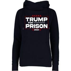 Trump For Prison 2024 Support Trump 4th Of July Womens Funnel Neck Pullover Hood