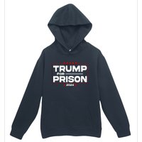 Trump For Prison 2024 Support Trump 4th Of July Urban Pullover Hoodie