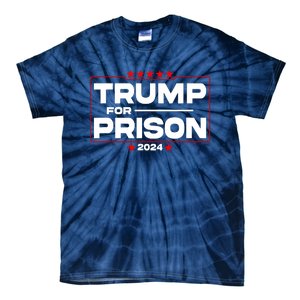 Trump For Prison 2024 Support Trump 4th Of July Tie-Dye T-Shirt