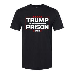 Trump For Prison 2024 Support Trump 4th Of July Softstyle CVC T-Shirt