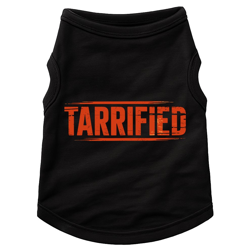 Tarrified Funny Political Doggie Tank