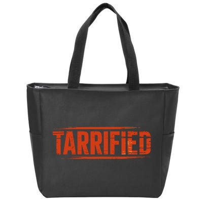 Tarrified Funny Political Zip Tote Bag
