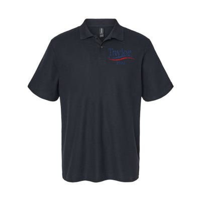 Taylor For President 2024 Bold Campaign Design Softstyle Adult Sport Polo