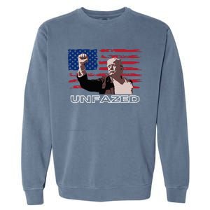 Trump For President 2024 Republican Election Rally Victory Garment-Dyed Sweatshirt