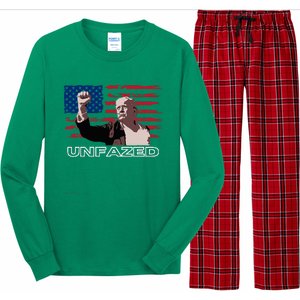 Trump For President 2024 Republican Election Rally Victory Long Sleeve Pajama Set