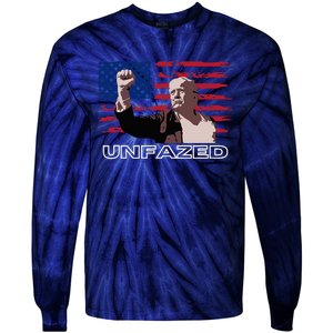 Trump For President 2024 Republican Election Rally Victory Tie-Dye Long Sleeve Shirt